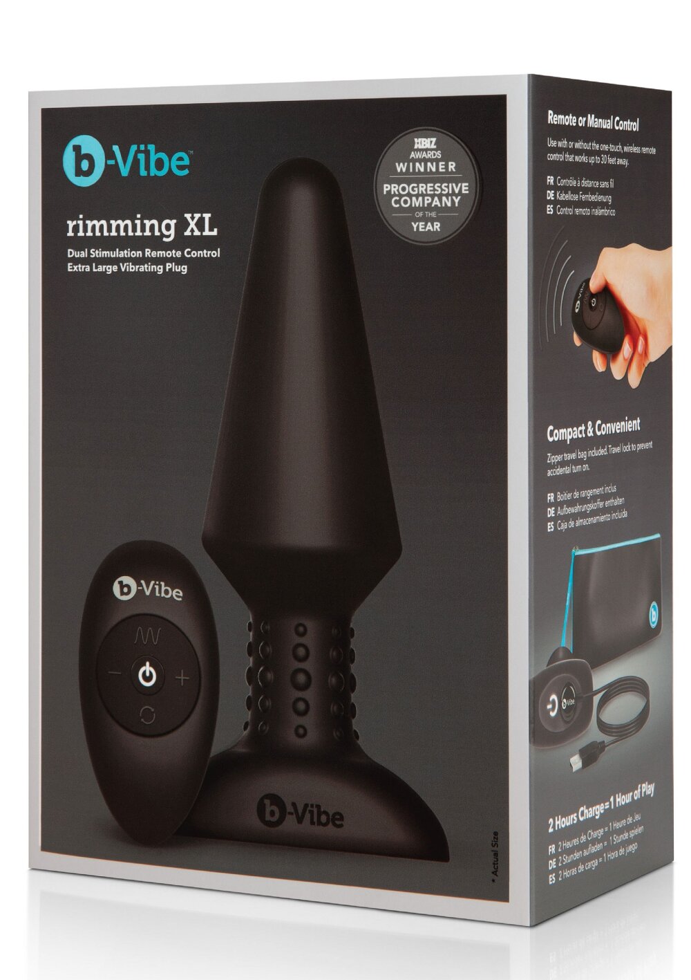 B-Vibe Rimming Plug XL