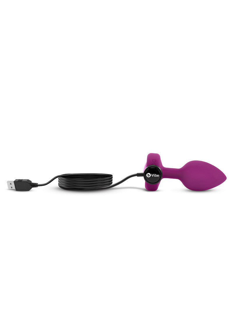 B-Vibe Vibrating Jewel Plug S/M