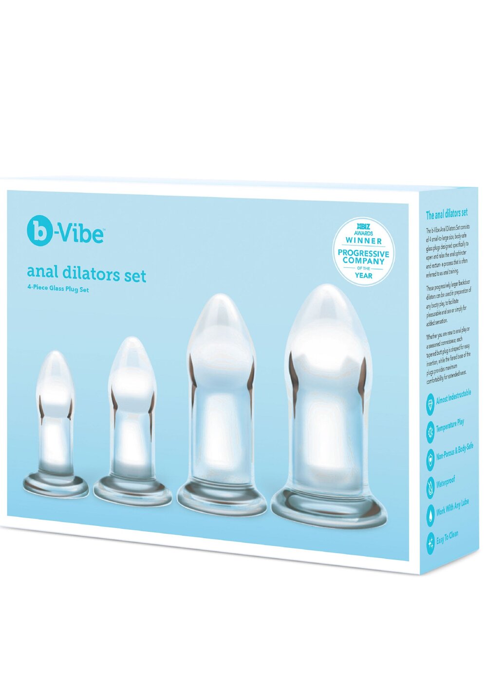 B-Vibe Anal Dilators Set