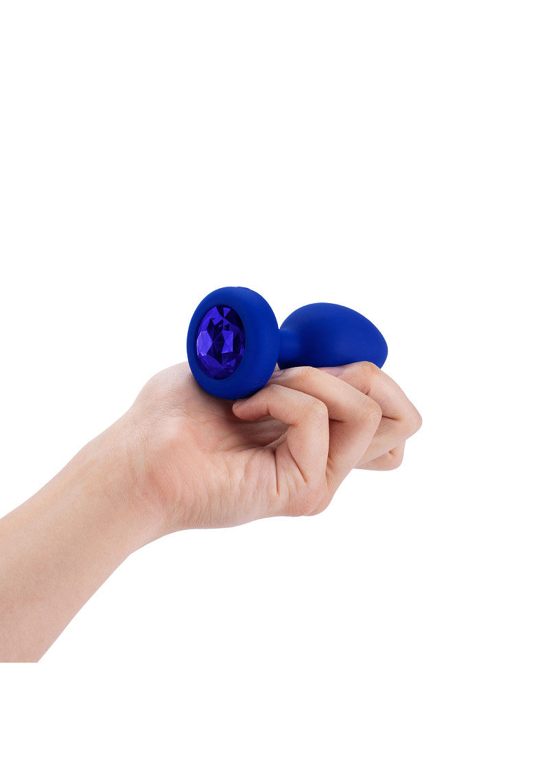 B-Vibe Vibrating Jewel Plug L/XL