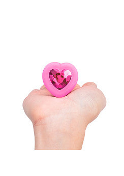 B-Vibe Vibrating Heart Plug S/M