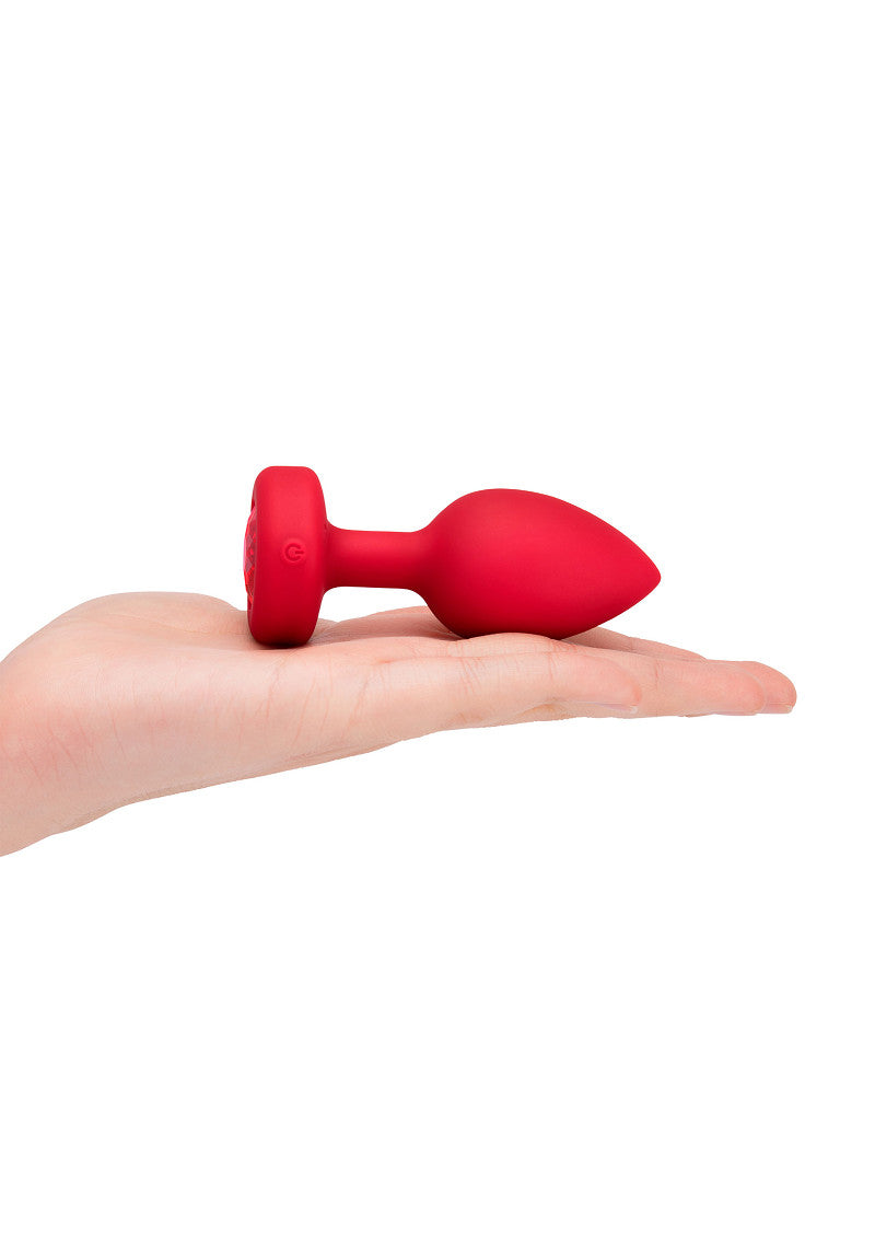 B-Vibe Vibrating Heart Plug M/L