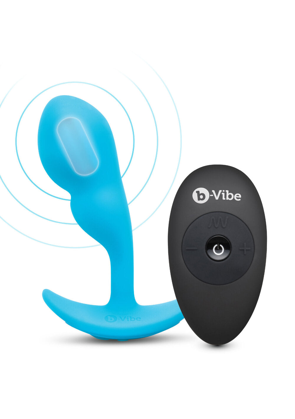 B-Vibe Remote Control P-Spot Snug Plug 95g