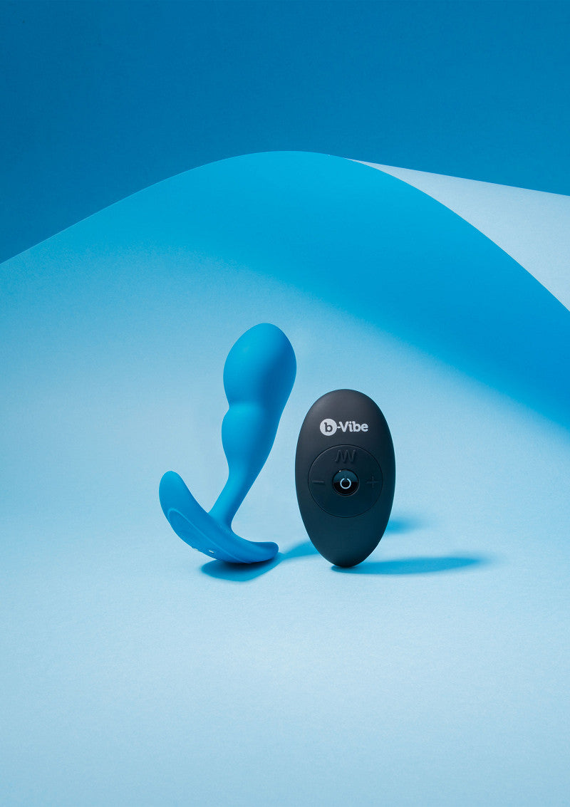 B-Vibe Remote Control P-Spot Snug Plug 95g