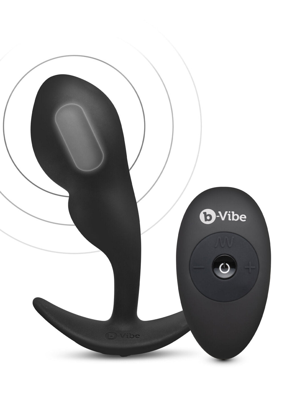 B-Vibe Remote Control P-Spot Snug Plug 145g