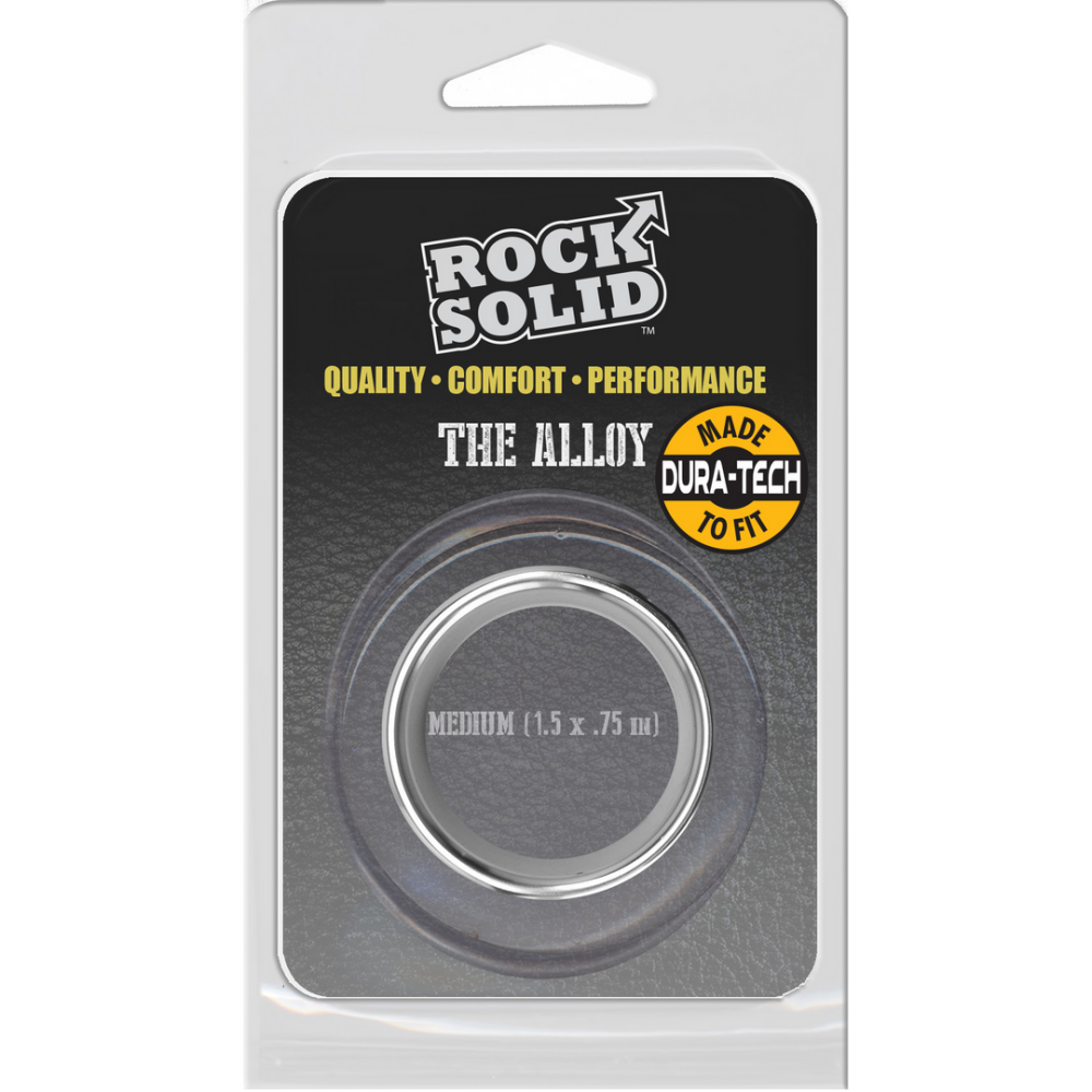 Brushed Alloy - Cock Ring - Medium