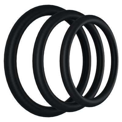 Tri-Pack Rubber Gasket - Cock Ring Set