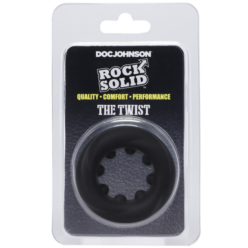 The Twist - Silicone Cock Ring