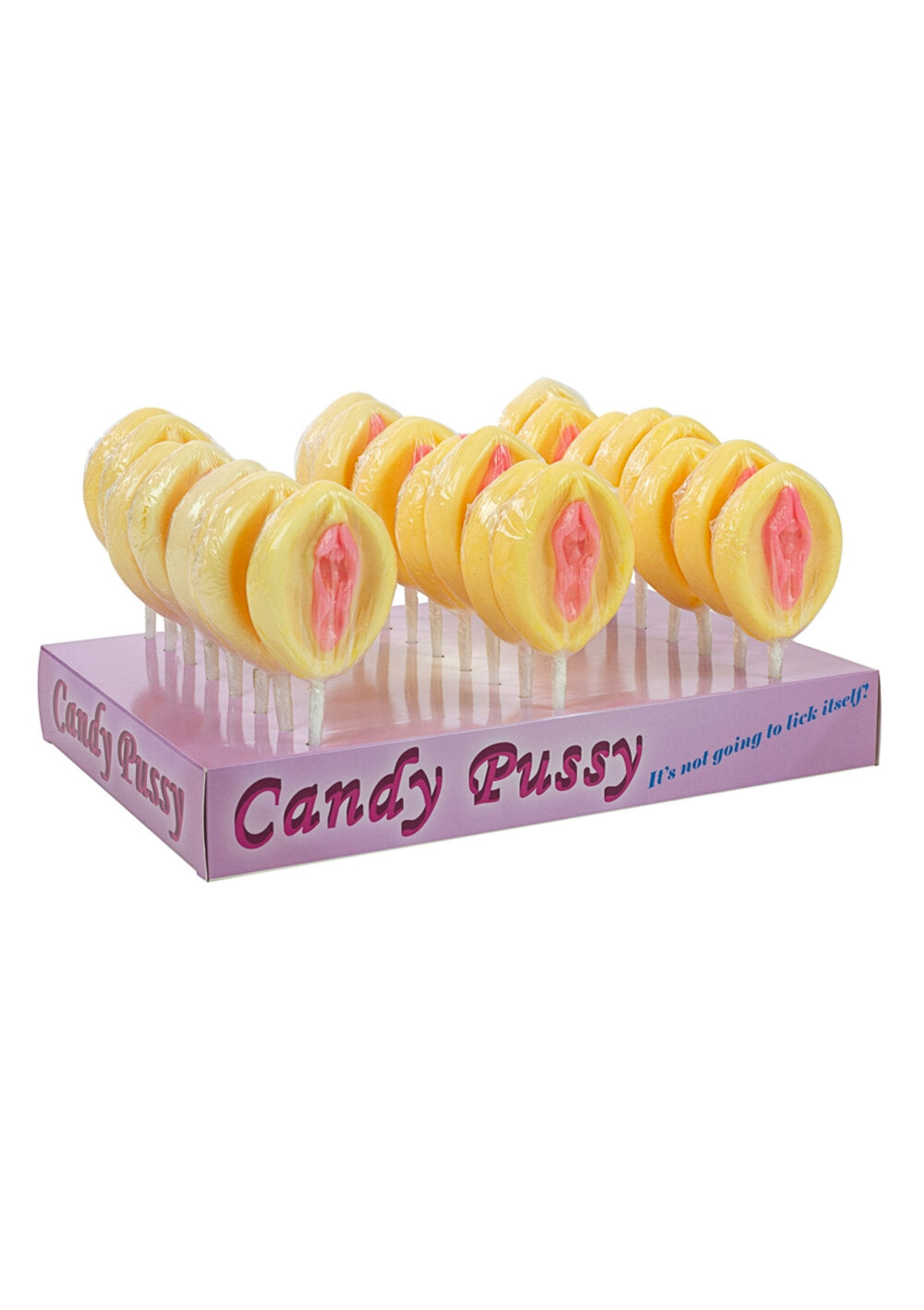 S&F Candy Pussy Lollipop 24pcs