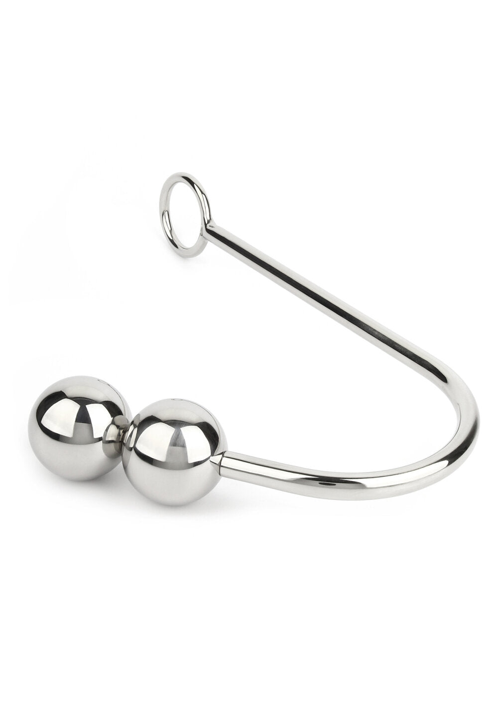 Mr. Steel Anal Hook Double Balls 40+40mm