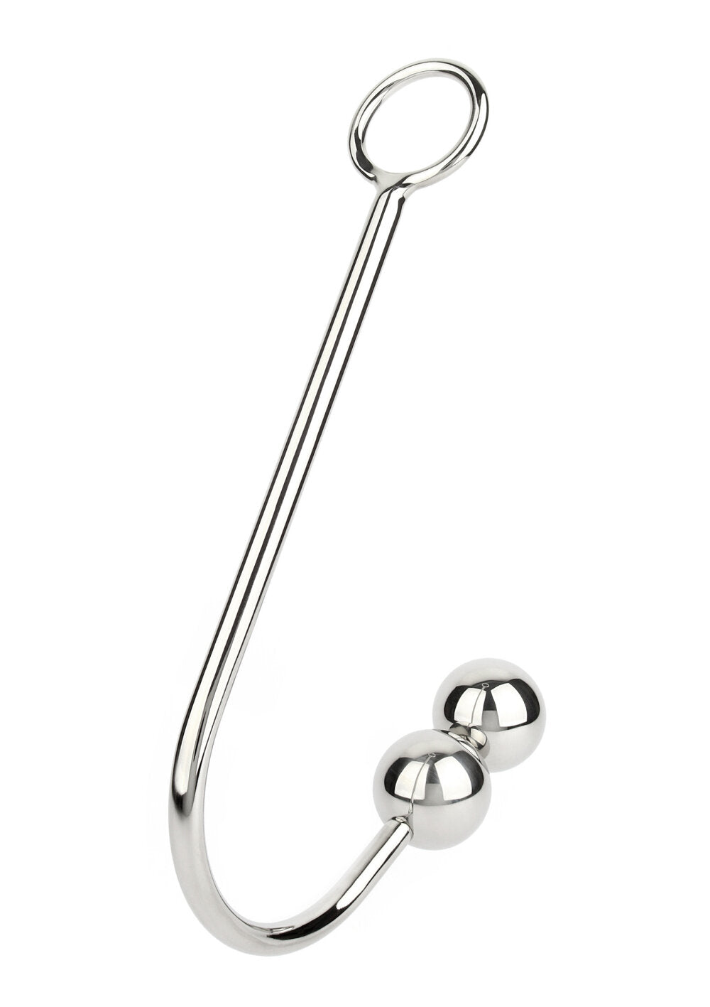 Mr. Steel Anal Hook Double Balls 40+40mm