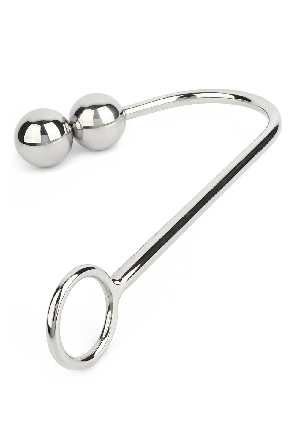 Mr. Steel Anal Hook Double Balls 40+40mm