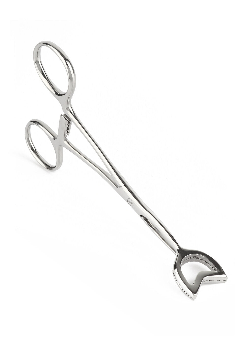 Mr. Steel Cube Tongs V Shape