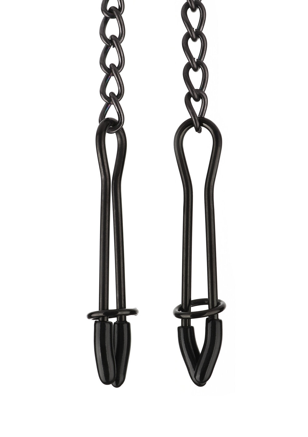 Mr. Steel Tweezer Nipple Clamps Black