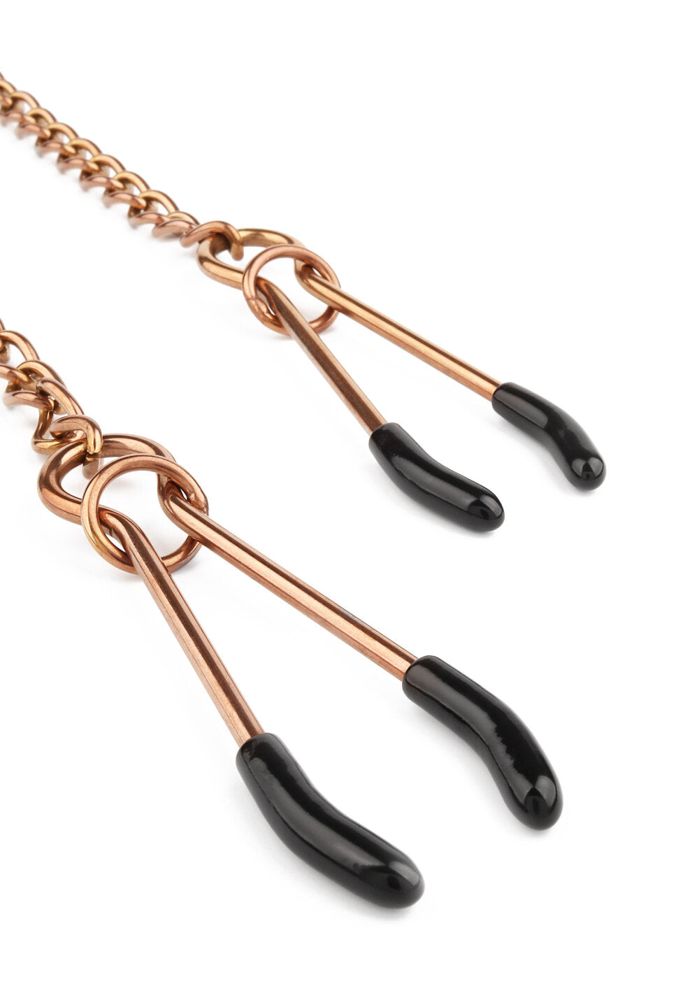 Mr. Steel Tweezer Nipple Clamps Gold