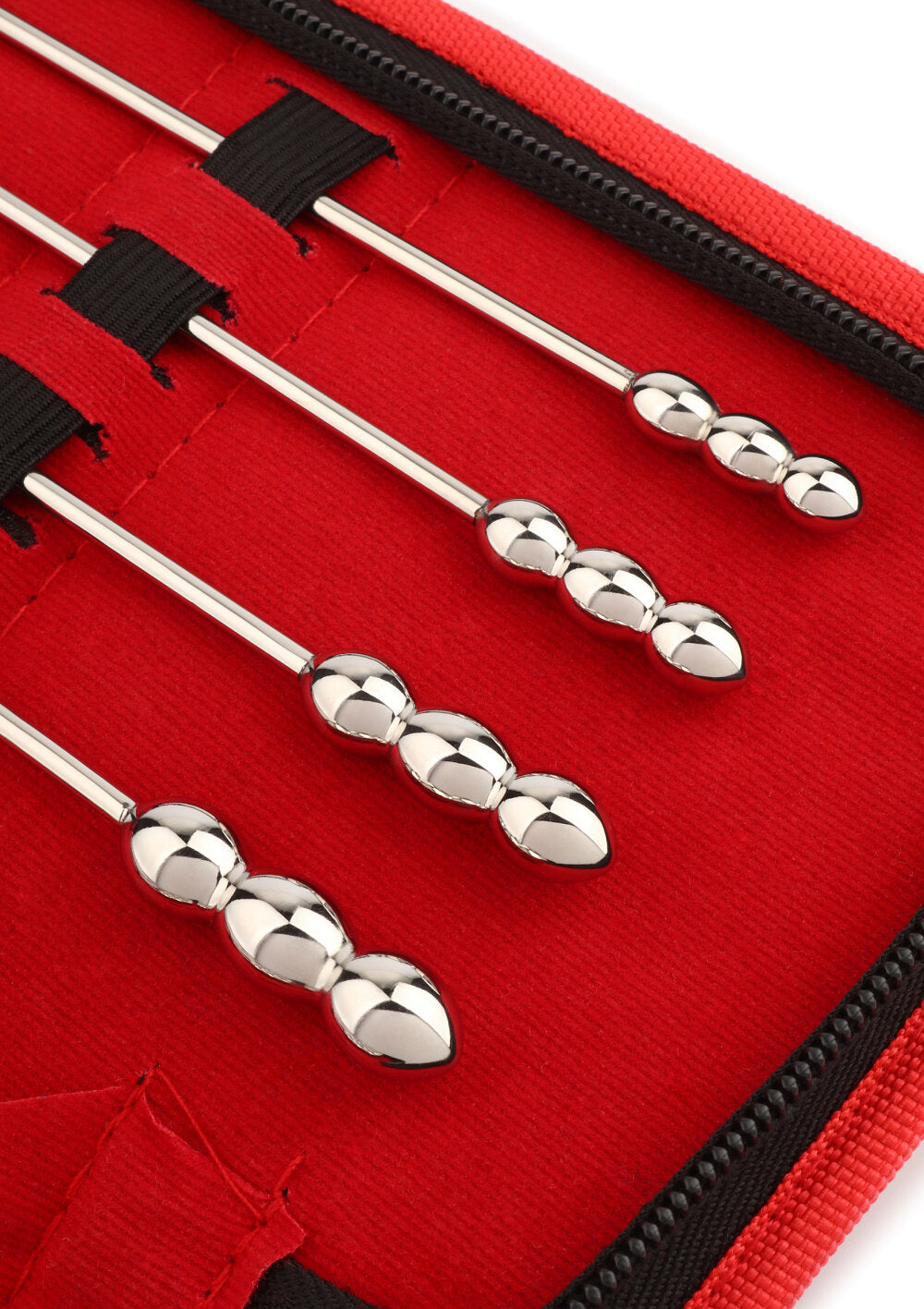 Mr. Steel Rosebud Urethral Sounds 8 Pcs