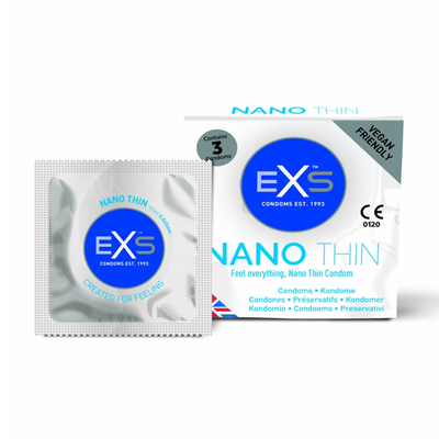 EXS Nano Thin - Kondome - 3 Stück