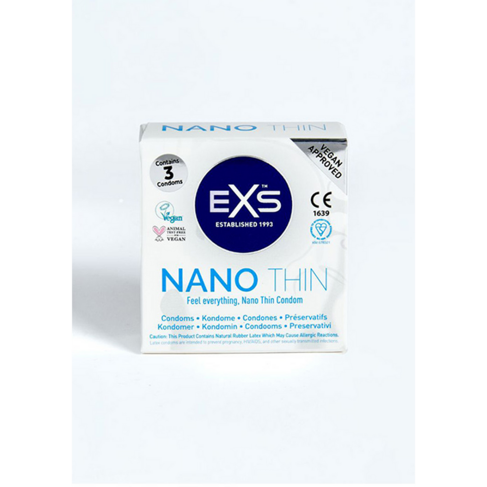 EXS Nano Thin - Kondome - 3 Stück