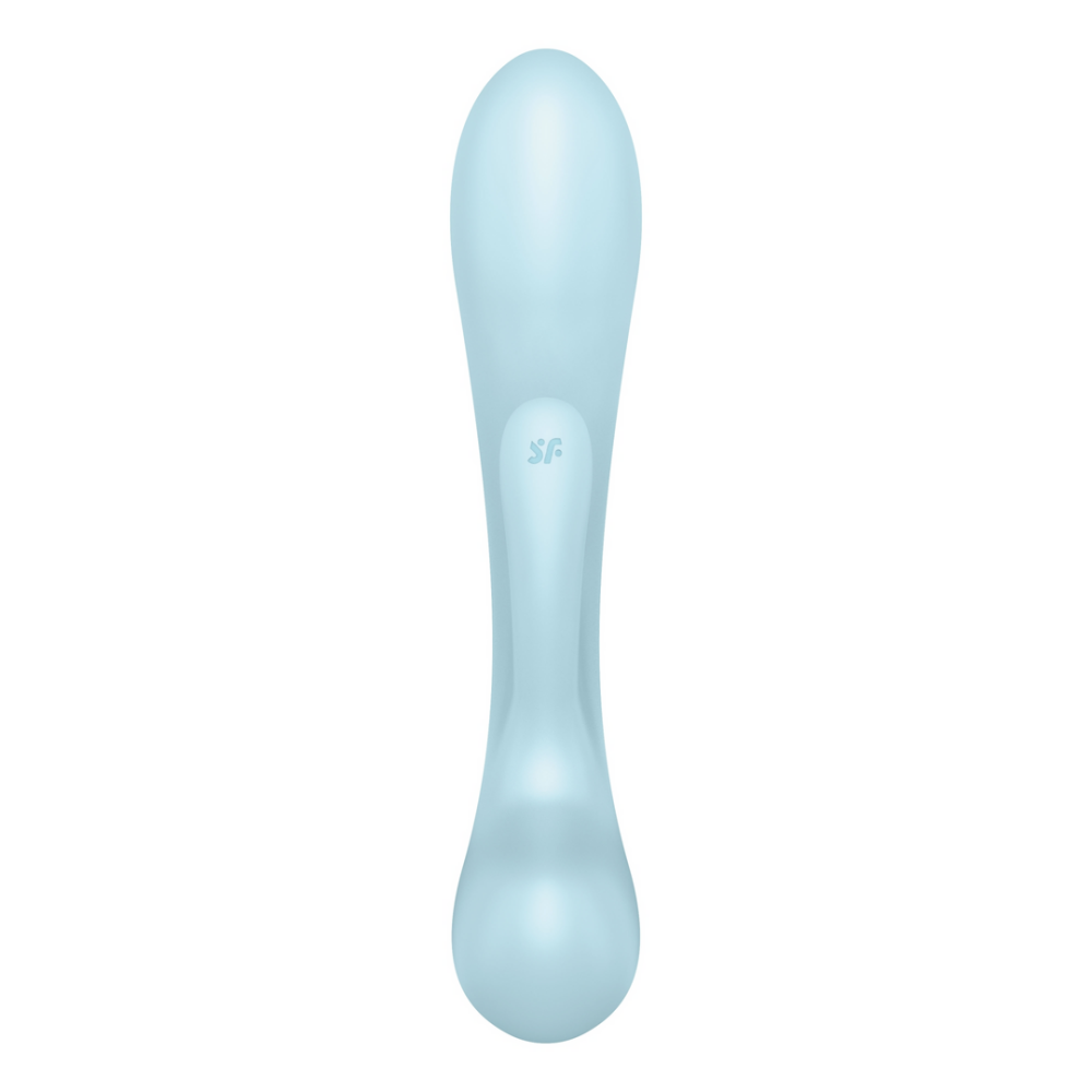 Triple Oh - Rabbit Vibrator - Light Blue