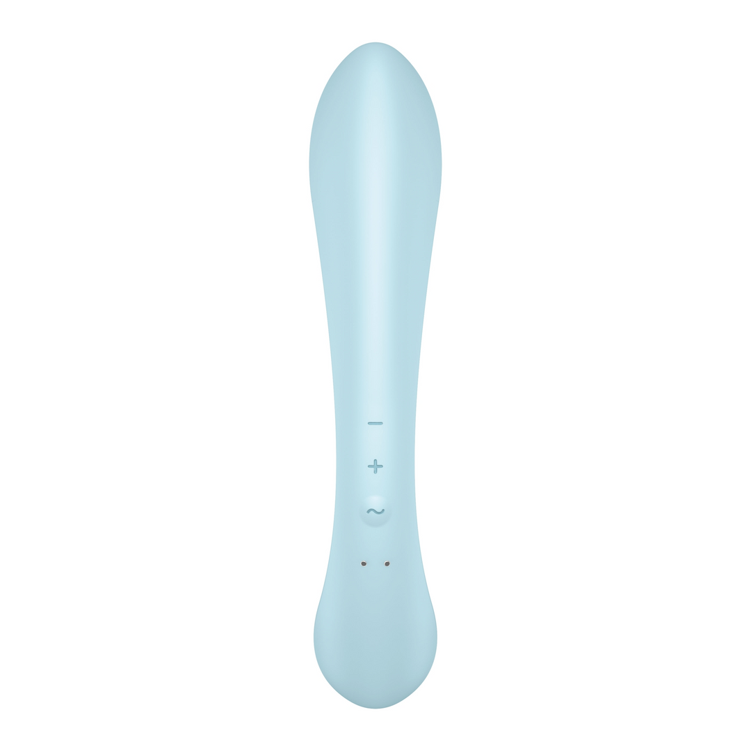 Triple Oh - Rabbit Vibrator - Light Blue