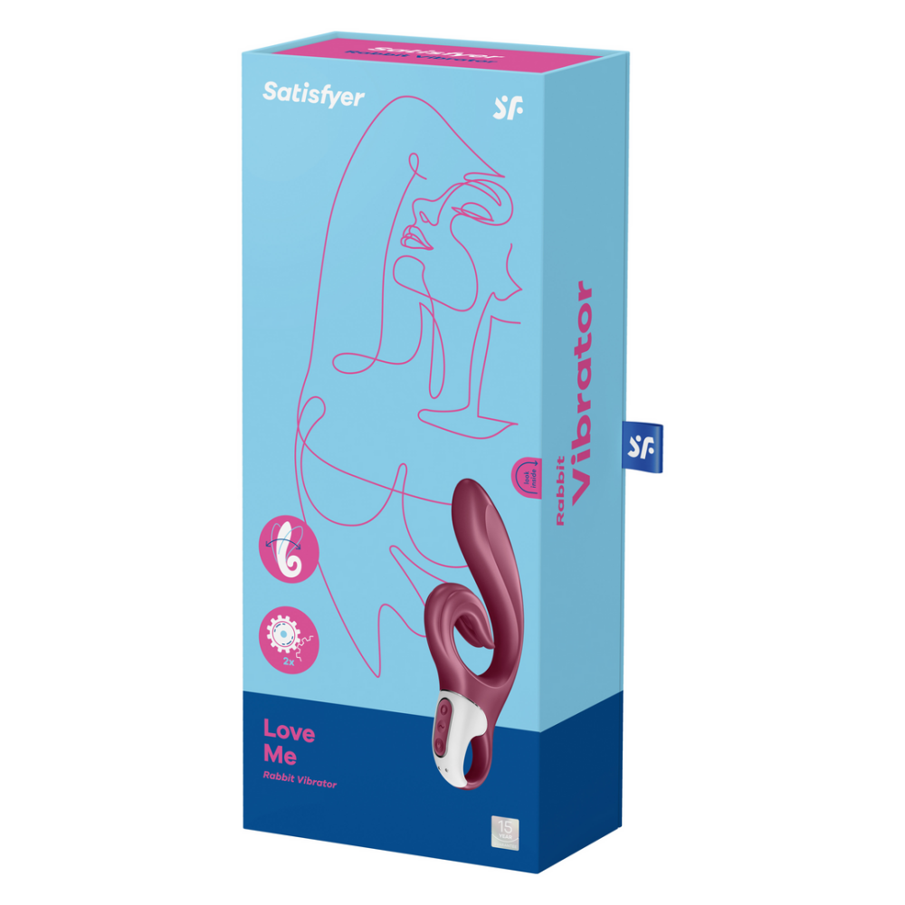 Love Me - G-Spot and Clitoral Stimulator - Red