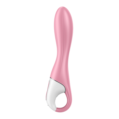 Air Pump Vibrator 2 - Inflatable Vibrator - Light Red