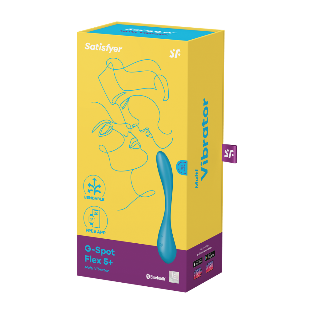 G-Spot Flex 5Plus - G-Spot Vibrator - Blue