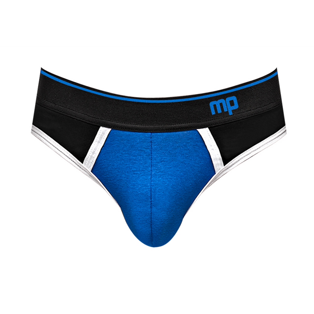 Panel Thong - L/XL - Black/Blue