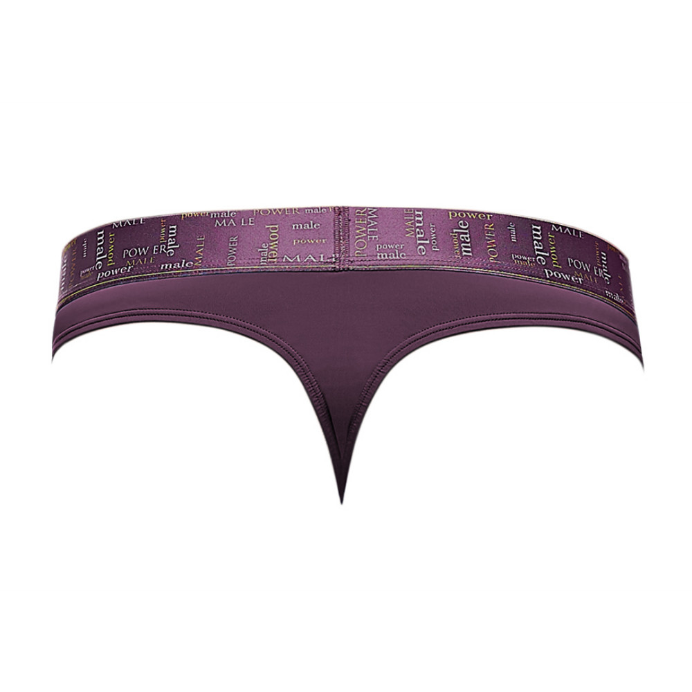 Enhancer Thong - L/XL - Eggplant