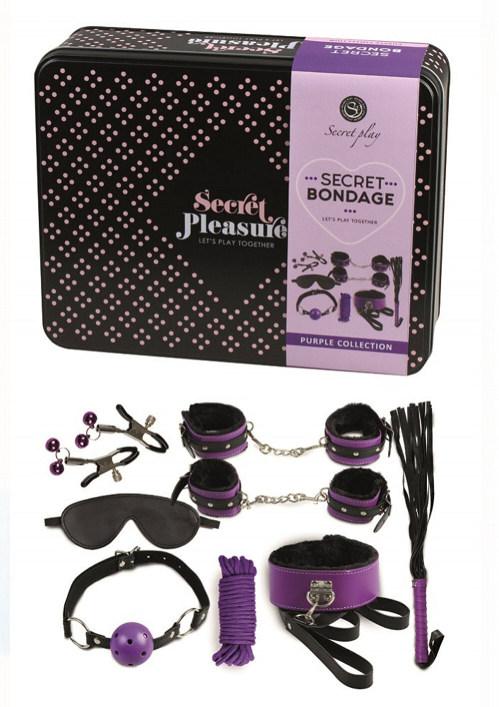 Secret Play Bondage Kit Two Colours