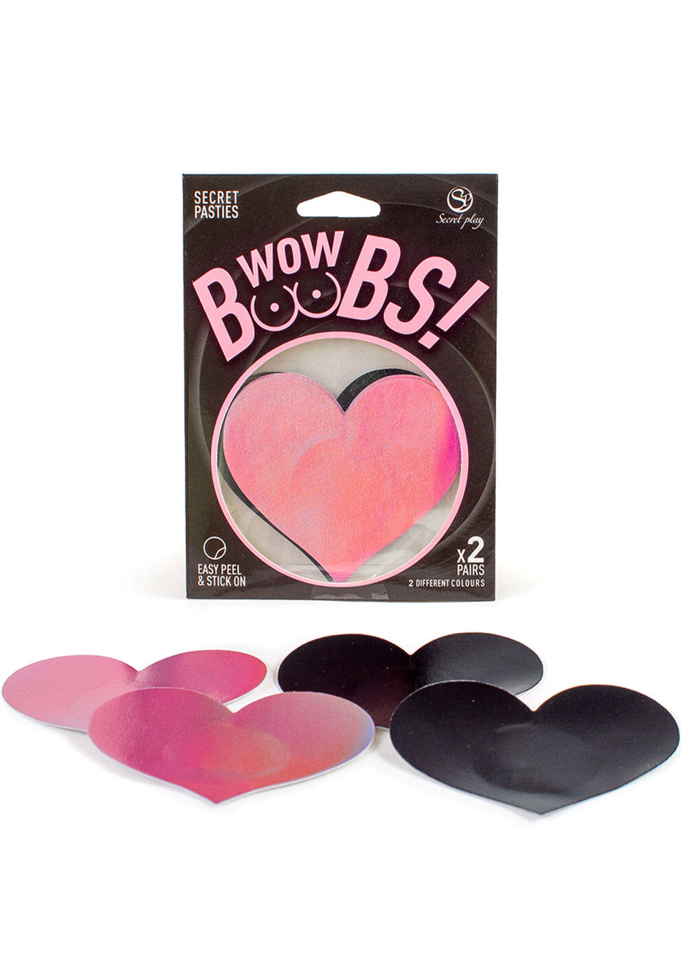 Secret Play Heart Nipple Pasties 2 Pair