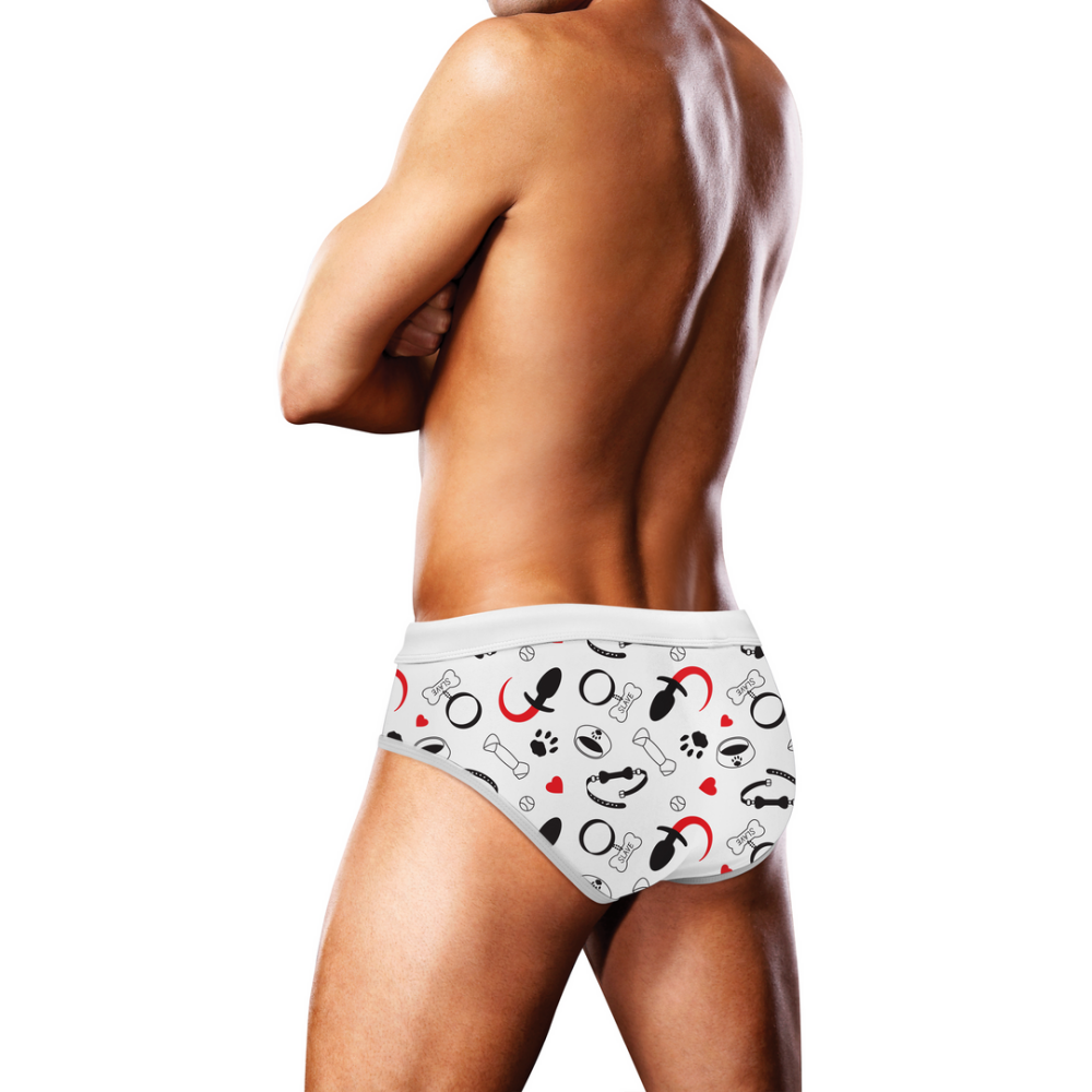 Swim Brief Puppy Print - M