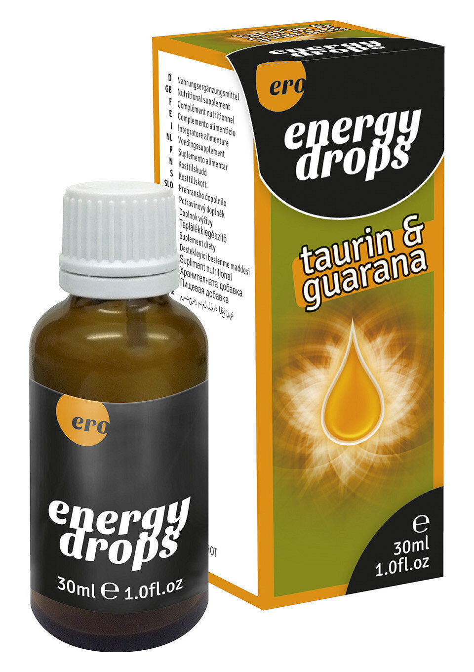 HOT Ero Drops Taurin Guarana M&F