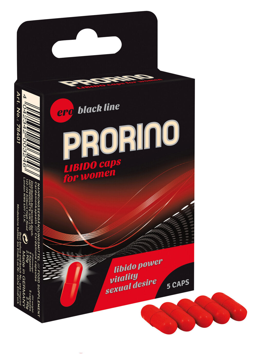 HOT Prorino Libido Caps her 5pcs