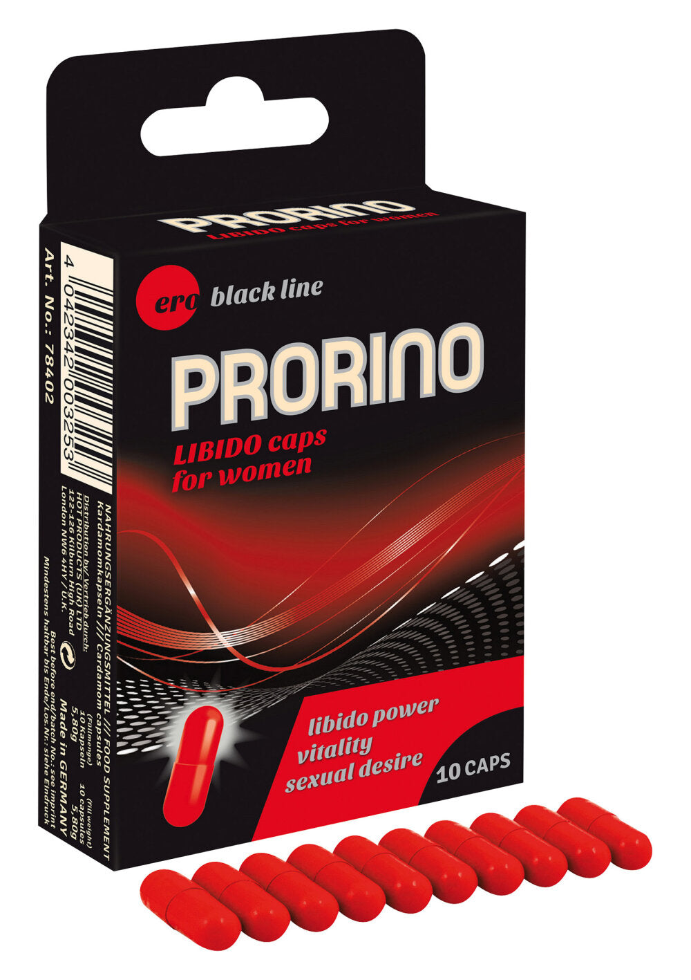 HOT Prorino Libido Caps her 10pcs