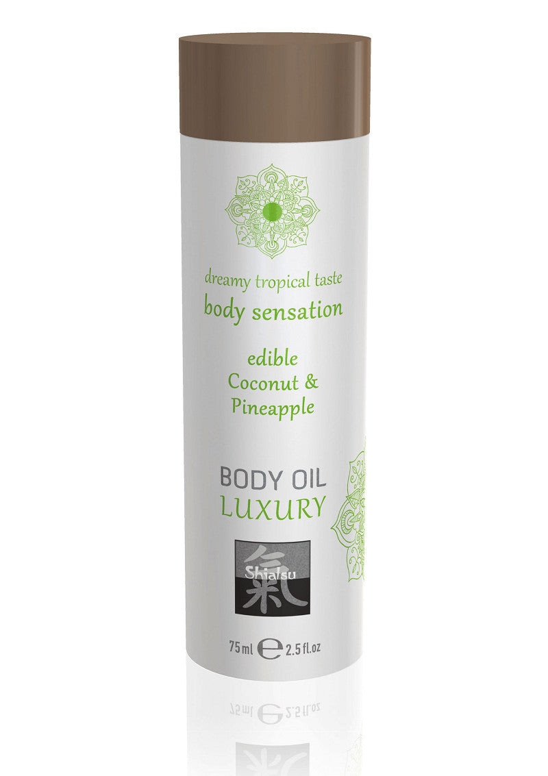 HOT Shiatsu Luxury Edible Body Oil