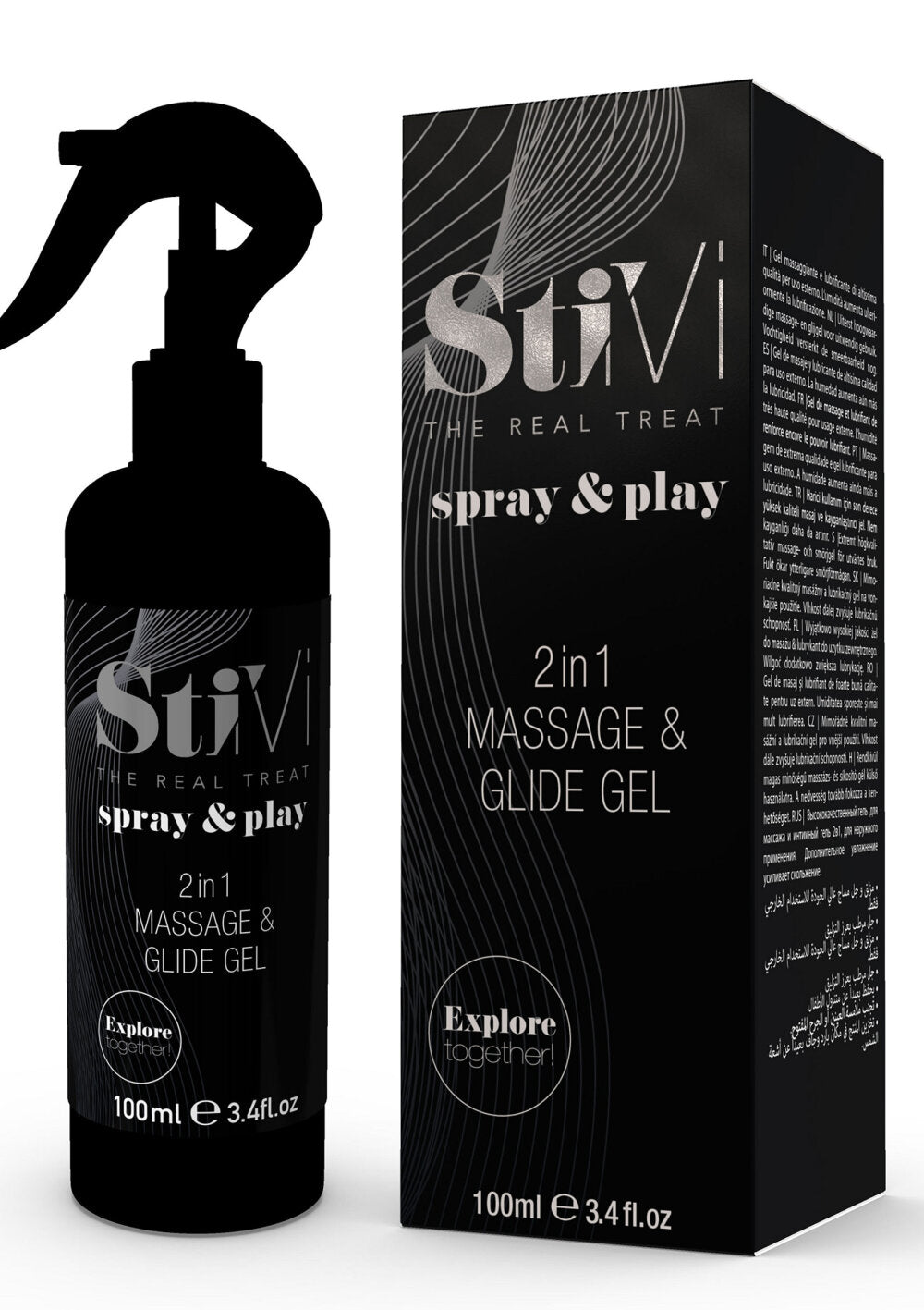 HOT StiVi Massage & Glide Gel 100m