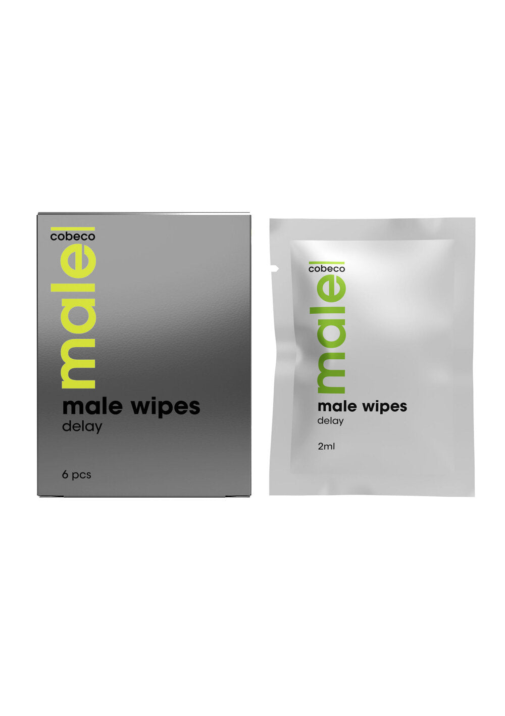 Cobeco MALE  Wipes Delay 6x2.5ml