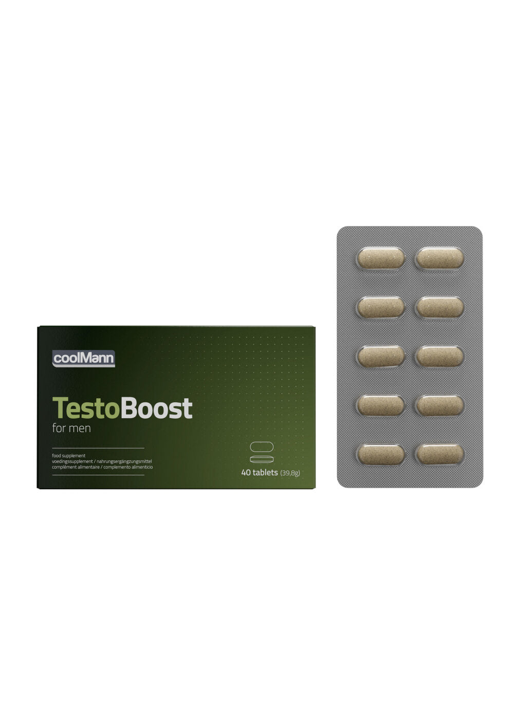 Cobeco CoolMann Testoboost 40tabs