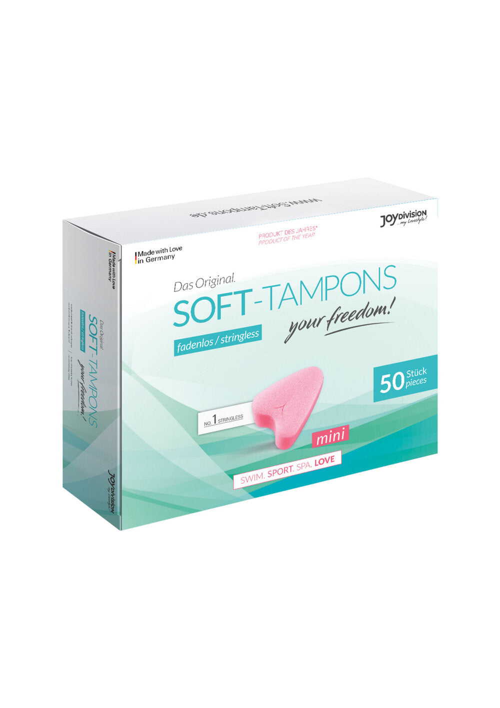 Joy Division Soft Tampons Mini, Box of 50