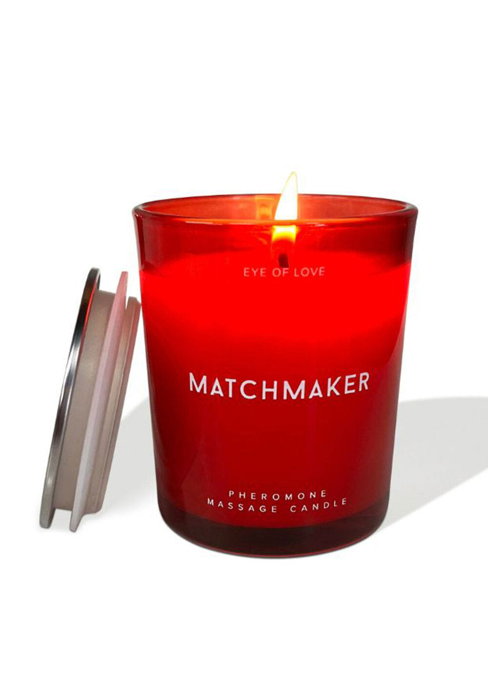 Matchmaker Pheromone Massage Candle Red