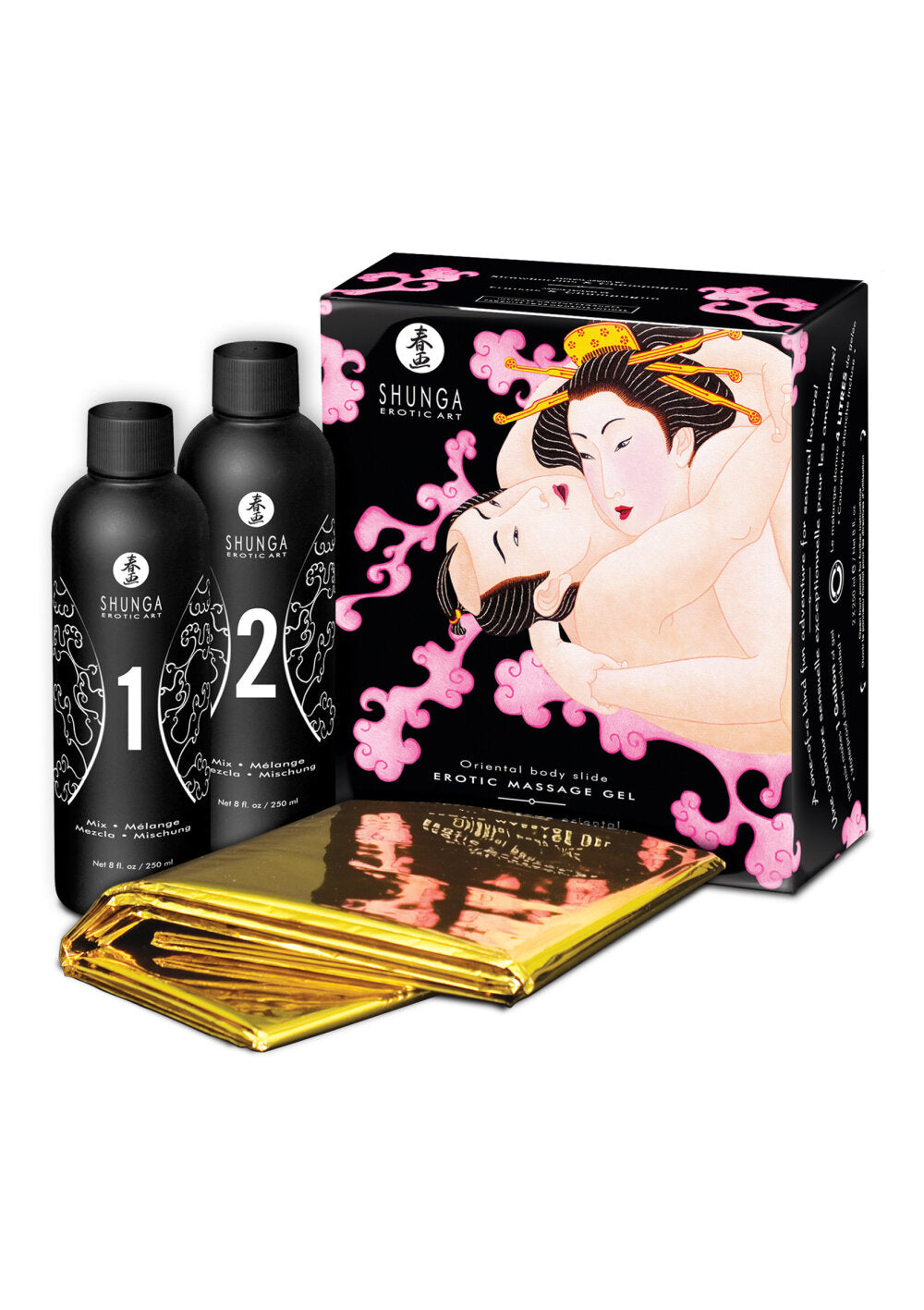 Shunga Body-2-Body Oriental Gel Set