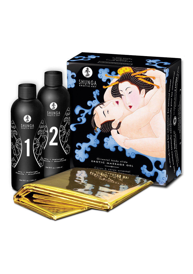 Shunga Body-2-Body Oriental Gel Set