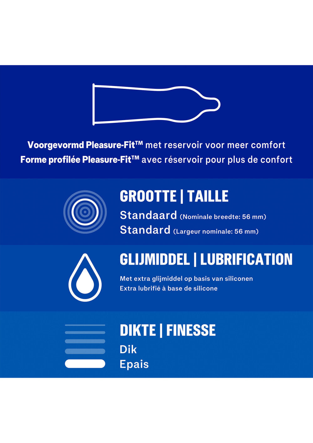 Durex NL / FR Extra Safe 6x 3pcs