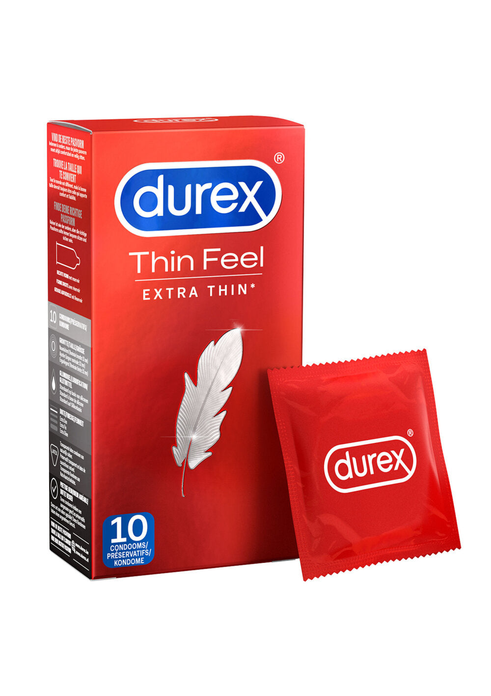 Durex NL / FR Thin Feel Extra Thin 6x 10pcs