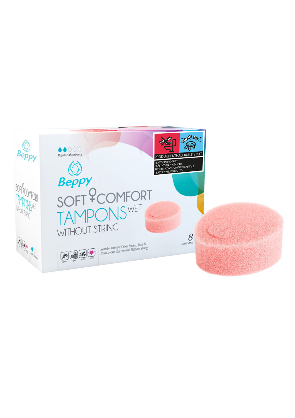 Beppy Soft & Comfort Wet 8pcs