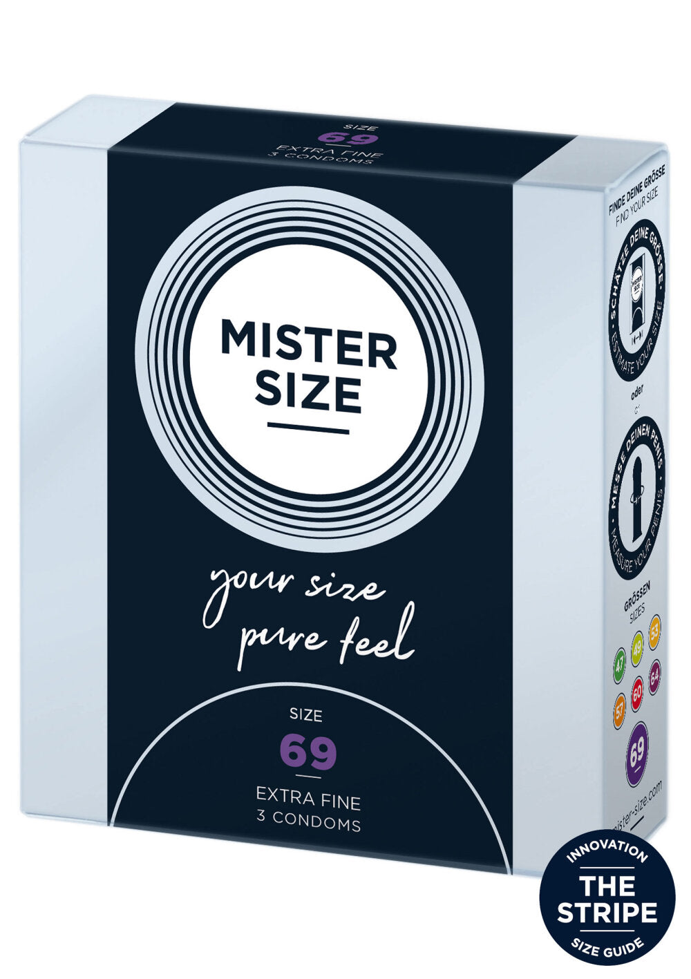 Mister Size 69mm Condoms 3pcs