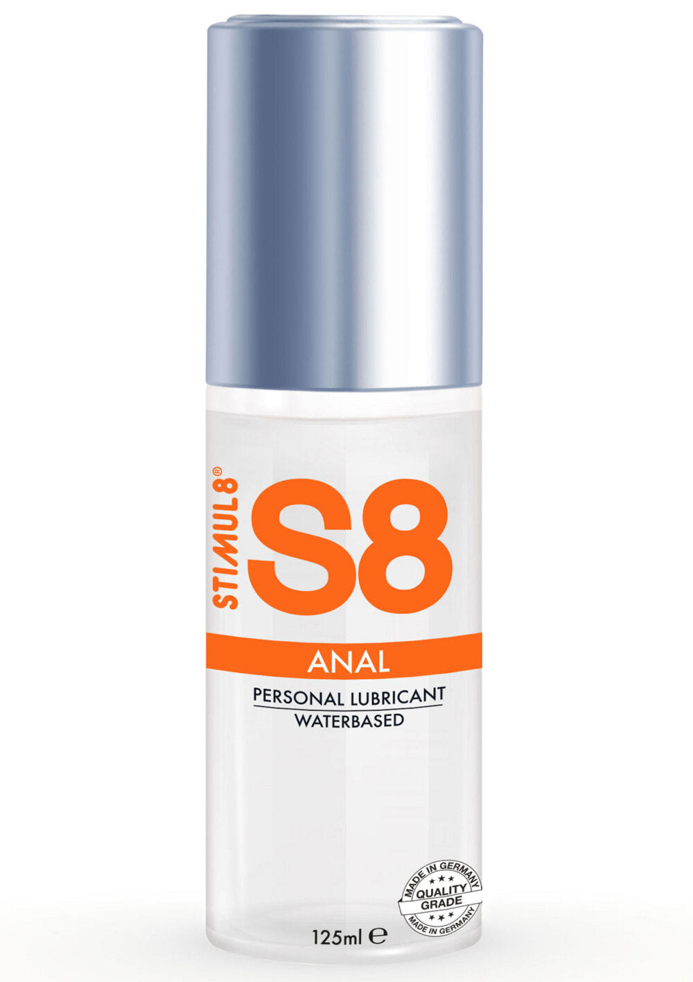 S8 Waterbased Anal Lube 125ml