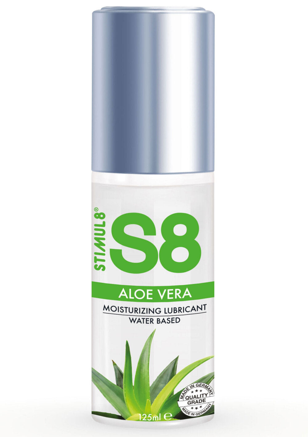 S8 Waterbased Aloe Vera Lube 125ml