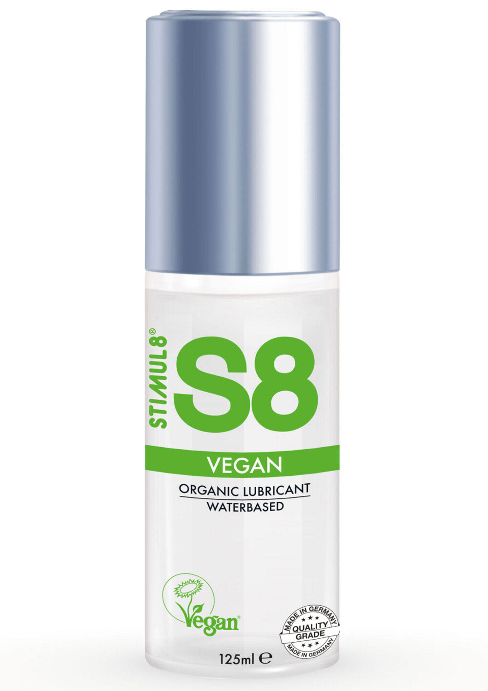 S8 Waterbased Vegan Lube 125ml